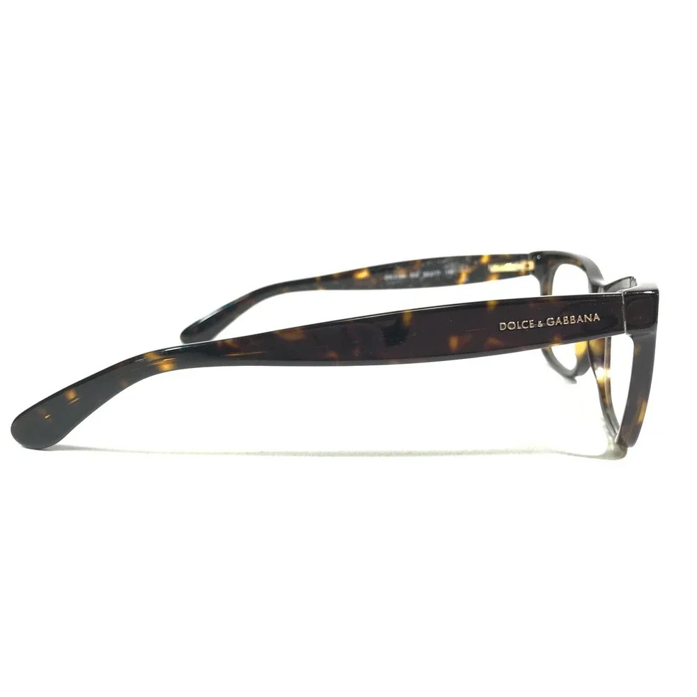 Dolce & Gabbana DG3199 502 Eyeglasses Frames Tortoise Round Cat Eye 53-17-140